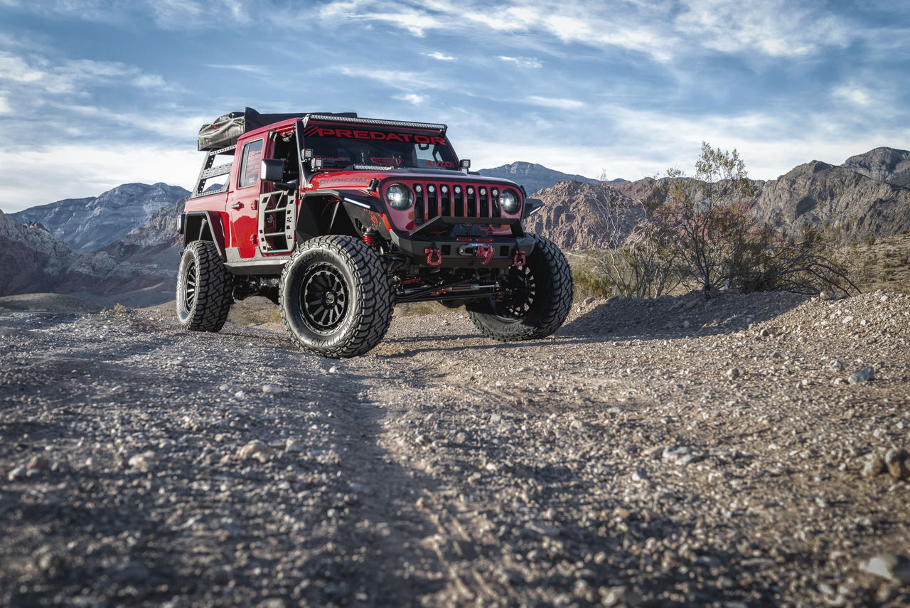 2020 Jeep Gladiator - Black Rhino RAID - Black | Wheel Pros